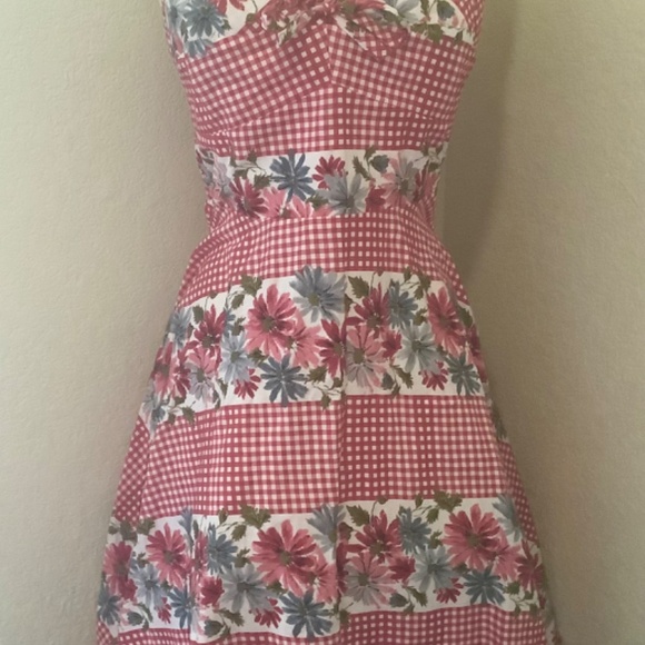 RARE L XL SHELLIE Vintage Repro PICNIC Dress by Retrospec’d Gingham AU16 US 12 - Picture 6 of 8